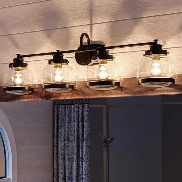 Industrial Lighting for Chemical PlantsUHP2541 Luxe Industrial Bathroom Vanity Light, 11.25"H x 35.75"W, Olde Bronze Finish, Nottingham Collection Industrial Lighting for Chemical PlantsUHP2541 Luxe Industrial Bathroom Vanity Light, 11.25"H x 35.75"W, Olde Bronze Finish, Nottingham Collection