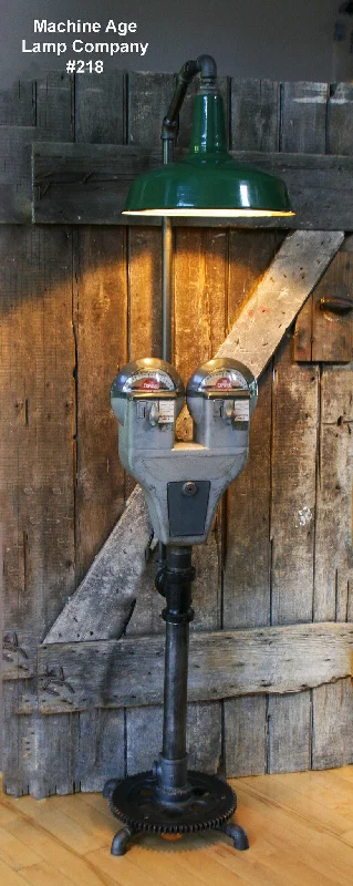 Industrial Wall - Mounted Lighting for Workshop WallsSteampunk Industrial vintage Parking Meter Floor Lamp - #218 Industrial Wall - Mounted Lighting for Workshop WallsSteampunk Industrial vintage Parking Meter Floor Lamp - #218