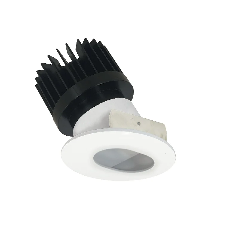Solar - Powered String Lights for Energy - Saving BackyardsNora Lighting NIO-4RSL30XMPW/HL 4" Iolite LED Round Adjustable Slot Aperture, 1500lm/2000lm/2500lm (varies by housing), 3000K - Matte Powder White Slot Aperture / Matte Powder White Flange