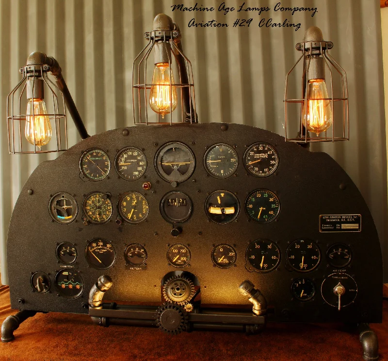 Color - Tunable Industrial Lighting for Special ApplicationsWWII Link Trainer Aviation Instrument Control Panel Lamp CC #29 - SOLD Color - Tunable Industrial Lighting for Special ApplicationsWWII Link Trainer Aviation Instrument Control Panel Lamp CC #29 - SOLD