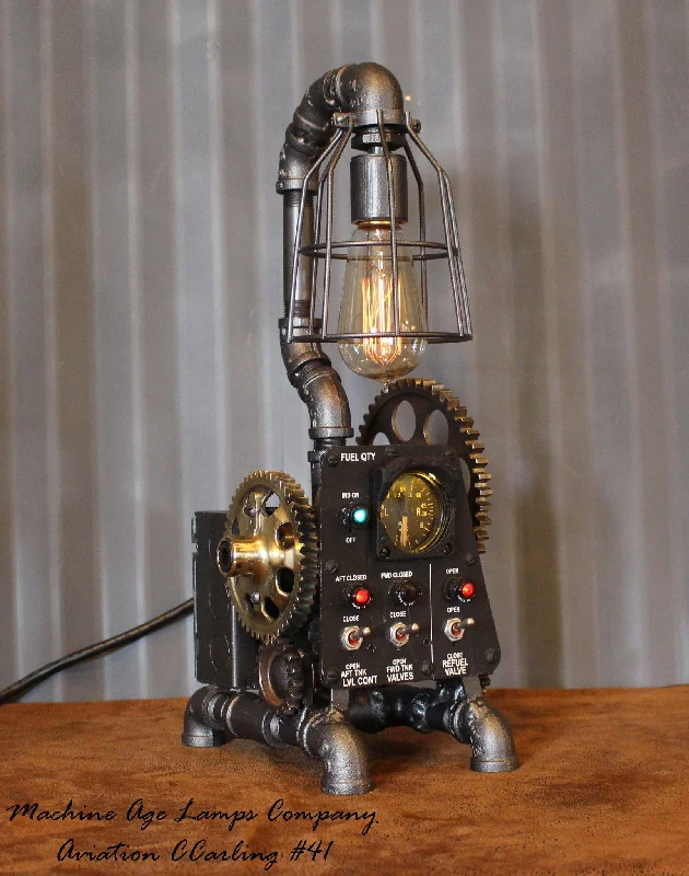 Industrial Lighting for Printing Press FacilitiesVintage Industrial Aircraft Airplane Instrument Control Panel Lamp #CC41 - SOLD Industrial Lighting for Printing Press FacilitiesVintage Industrial Aircraft Airplane Instrument Control Panel Lamp #CC41 - SOLD
