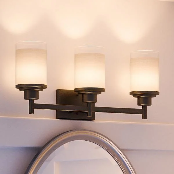 High - Bay LED Industrial Lighting for WarehousesUHP2013 Contemporary Bathroom Vanity Light, 9.4375"H x 22"W, Olde Bronze Finish, Cupertino Collection High - Bay LED Industrial Lighting for WarehousesUHP2013 Contemporary Bathroom Vanity Light, 9.4375"H x 22"W, Olde Bronze Finish, Cupertino Collection