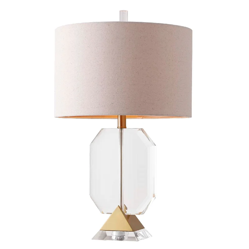 Elodie Table Lamp - Beige Linen