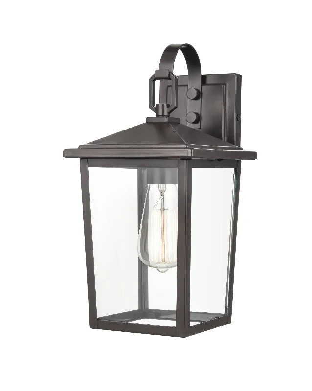 Industrial Lighting for Electronics ManufacturingFetterton Outdoor Wall Sconce - Powder Coat Bronze - Clear Glass - 7.25in. Extension - E26 Medium Base Industrial Lighting for Electronics ManufacturingFetterton Outdoor Wall Sconce - Powder Coat Bronze - Clear Glass - 7.25in. Extension - E26 Medium Base