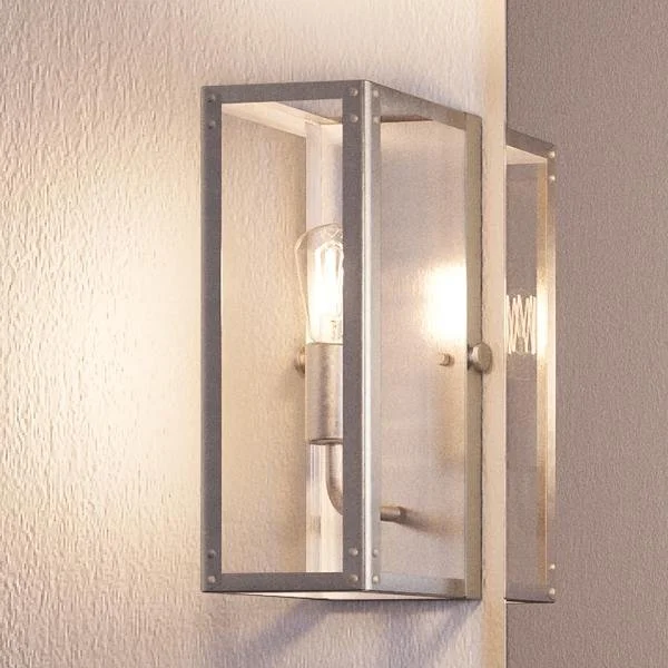 Adjustable Industrial Lighting for Flexible IlluminationUHP2750 Luxe Industrial Electric Bath / Wall Light, 12"H x 5-1/4"W, Stainless Steel Finish, Messina Collection Adjustable Industrial Lighting for Flexible IlluminationUHP2750 Luxe Industrial Electric Bath / Wall Light, 12"H x 5-1/4"W, Stainless Steel Finish, Messina Collection