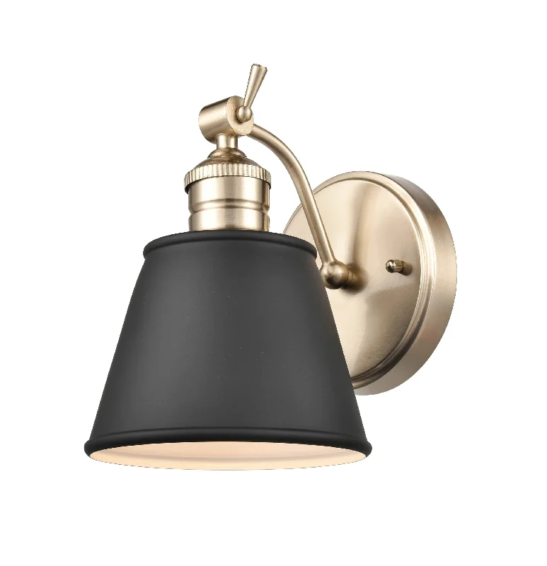 Industrial Lighting for Pharmaceutical ManufacturingLayne Wall Sconce - Modern Gold - 8.4in. Extension - E26 Medium Base Industrial Lighting for Pharmaceutical ManufacturingLayne Wall Sconce - Modern Gold - 8.4in. Extension - E26 Medium Base