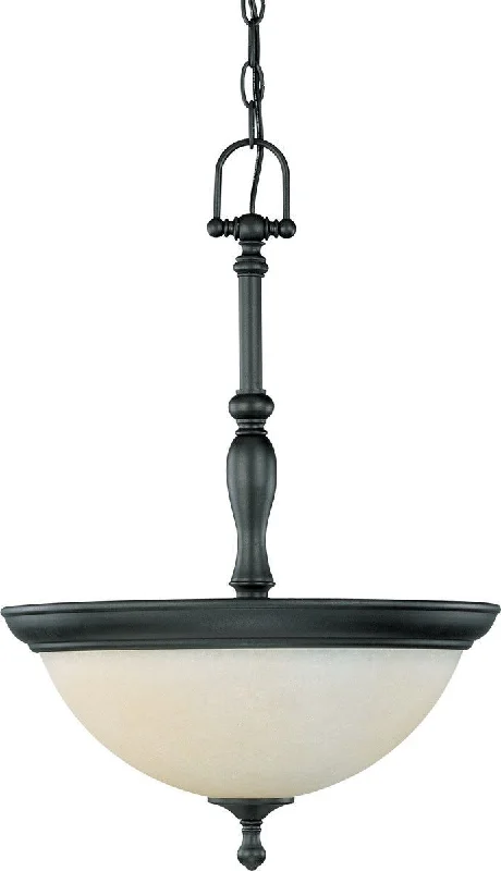Nuvo Lighting 60-2783 Bella Collection Three Light Hanging Chandelier in Aged Bronze Finish Nuvo Lighting 60-2783 Bella Collection Three Light Hanging Chandelier in Aged Bronze Finish