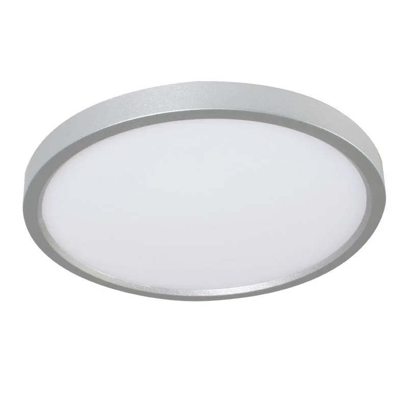Rainbow Lighting EGRF0609L30D1SN-6PK SIX Pack Small Edge Round LED Surface Mount in Satin Nickel Finish Rainbow Lighting EGRF0609L30D1SN-6PK SIX Pack Small Edge Round LED Surface Mount in Satin Nickel Finish