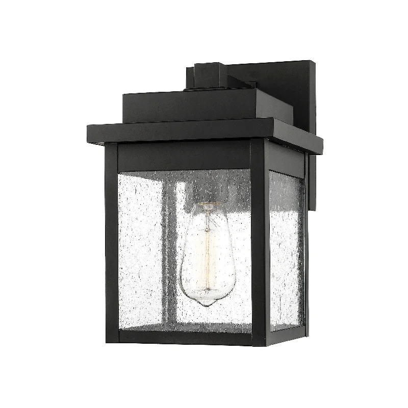 Industrial Ceiling - Mounted Lighting for Assembly PlantsBelle Chasse Outdoor Wall Sconce - Powder Coat Black - Clear Seeded Glass - 12.25in. Extension - E26 Medium Base Industrial Ceiling - Mounted Lighting for Assembly PlantsBelle Chasse Outdoor Wall Sconce - Powder Coat Black - Clear Seeded Glass - 12.25in. Extension - E26 Medium Base