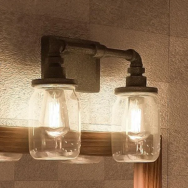 Industrial Lighting for Chemical PlantsUQL2661 Industrial Bathroom Light, 11"H x 14"W, Antique Black Finish, Dallas Collection Industrial Lighting for Chemical PlantsUQL2661 Industrial Bathroom Light, 11"H x 14"W, Antique Black Finish, Dallas Collection