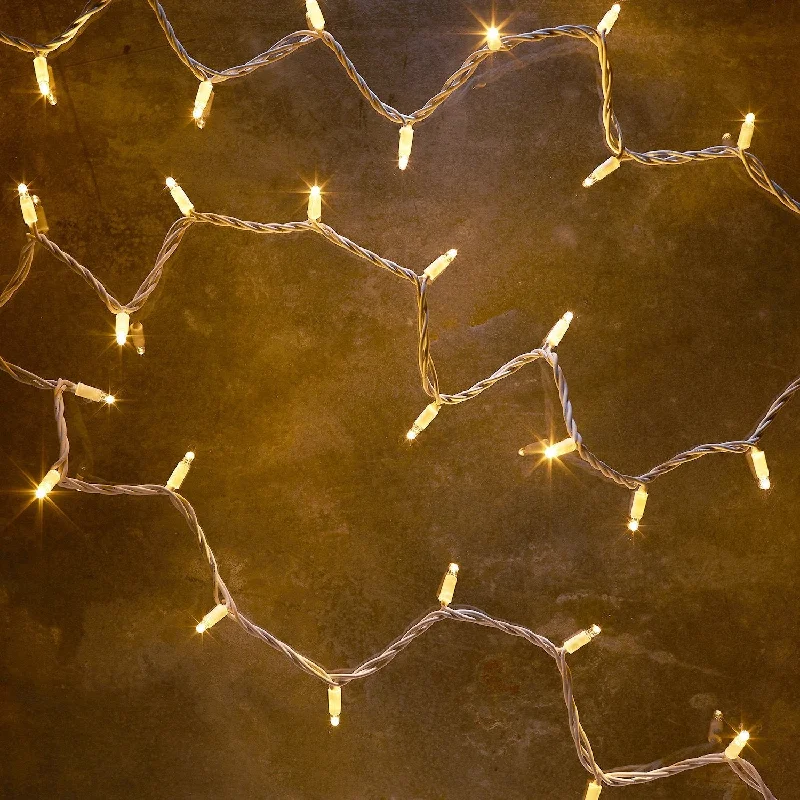 Twinkling String Lights for a Magical AtmospherePro Connect 45m 450 Warm White Connectable String Lights White Cable Twinkling String Lights for a Magical AtmospherePro Connect 45m 450 Warm White Connectable String Lights White Cable