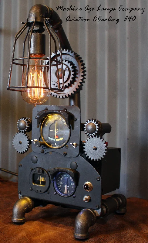 Industrial Lighting for Electronics ManufacturingVintage Industrial Aircraft Airplane Instrument Control Panel Lamp #CC40 - SOLD Industrial Lighting for Electronics ManufacturingVintage Industrial Aircraft Airplane Instrument Control Panel Lamp #CC40 - SOLD