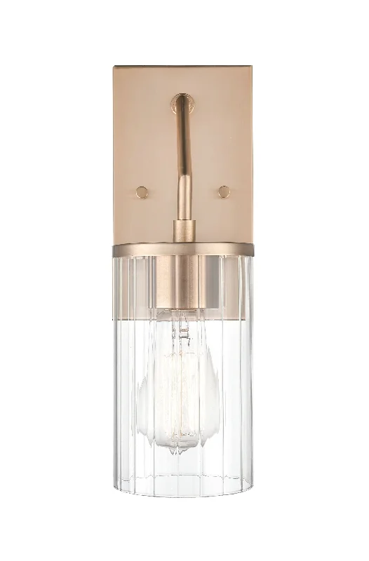 Color - Tunable Industrial Lighting for Special ApplicationsBeverlly Wall Sconce - Modern Gold - Clear Beveled Glass - 8.7in. Extension - E26 Medium Base