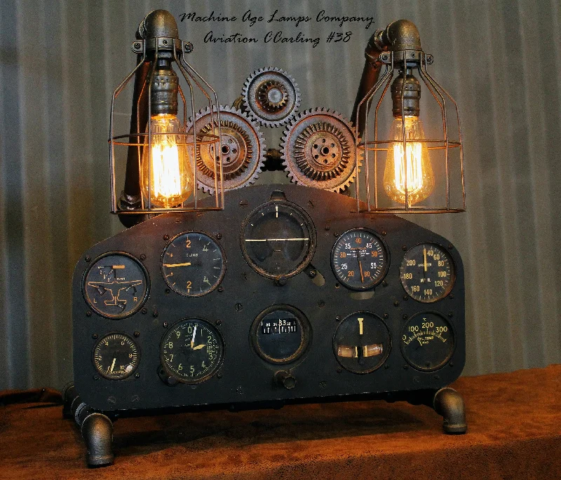 Industrial Lighting with High CRI (Color Rendering Index) for True Color PerceptionVintage World War II Military Aircraft Instrument Control Panel Lamp CC #38 - SOLD Industrial Lighting with High CRI (Color Rendering Index) for True Color PerceptionVintage World War II Military Aircraft Instrument Control Panel Lamp CC #38 - SOLD