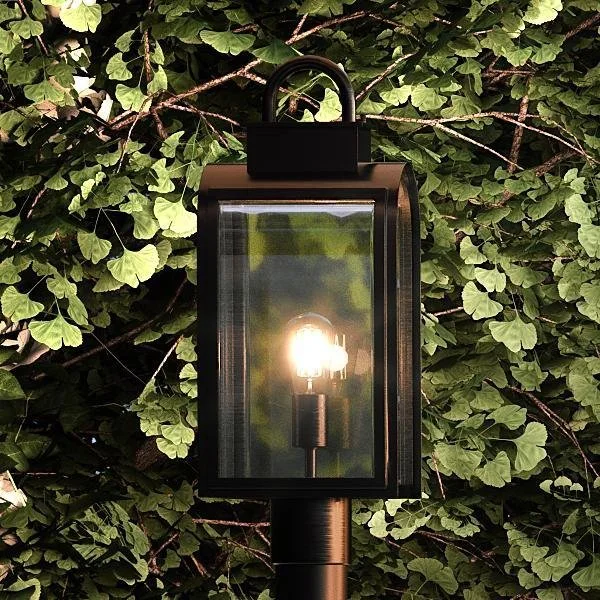 Color - Tunable Industrial Lighting for Special ApplicationsUHP1103 Art Deco Deco Outdoor Post/Pier Light, 18.625"H x 8"W, Oil Rubbed Bronze Finish, Chesterfield Collection Color - Tunable Industrial Lighting for Special ApplicationsUHP1103 Art Deco Deco Outdoor Post/Pier Light, 18.625"H x 8"W, Oil Rubbed Bronze Finish, Chesterfield Collection