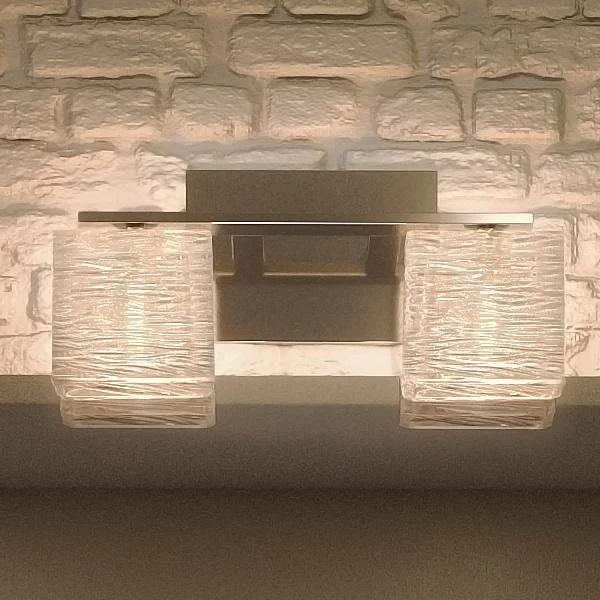 Industrial Emergency Lighting for Safety in FactoriesUQL2720 Modern Bathroom Light, 6.75"H x 15"W, Brushed Nickel Finish, San Diego Collection Industrial Emergency Lighting for Safety in FactoriesUQL2720 Modern Bathroom Light, 6.75"H x 15"W, Brushed Nickel Finish, San Diego Collection