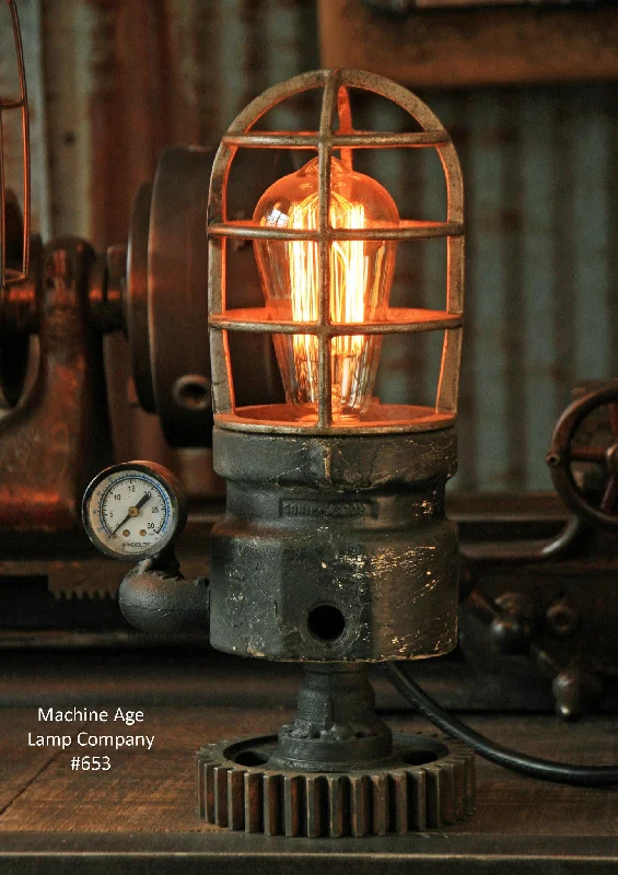 Industrial Lighting for Pharmaceutical ManufacturingSteampunk Industrial Lamp, Lighthouse Explosion Proof Light #653 -sold Industrial Lighting for Pharmaceutical ManufacturingSteampunk Industrial Lamp, Lighthouse Explosion Proof Light #653 -sold
