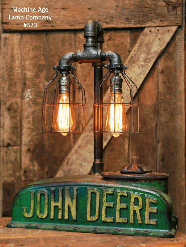 Corrosion - Resistant Industrial Lighting for Coastal FactoriesSteampunk Industrial Lamp, Antique John Deere "A" Farm Tractor - #573 sold Corrosion - Resistant Industrial Lighting for Coastal FactoriesSteampunk Industrial Lamp, Antique John Deere "A" Farm Tractor - #573 sold
