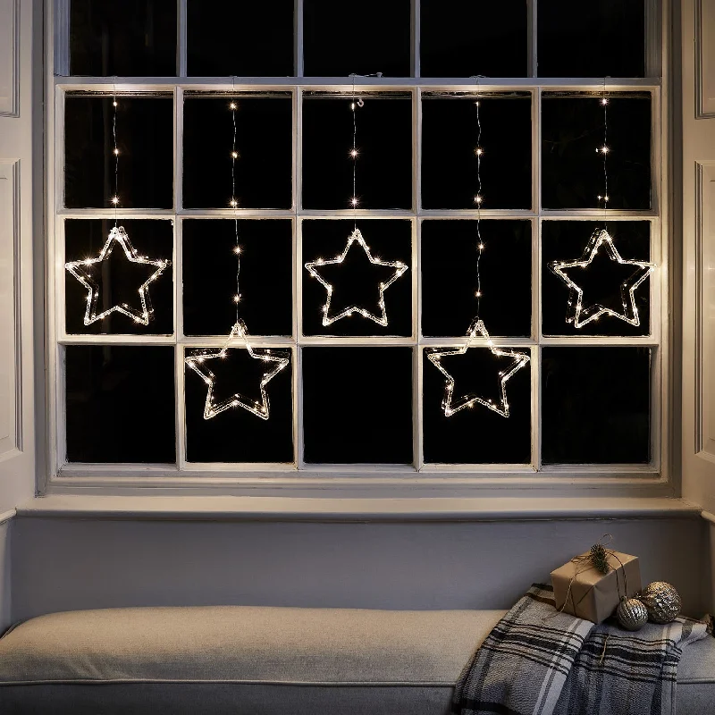 String Lights for Hotel Courtyard LightingOsby Star Curtain Light