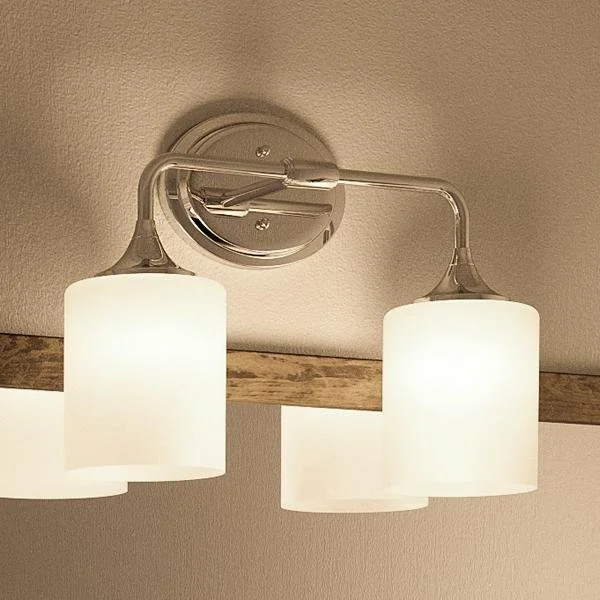 Industrial Task Lighting for Precision WorkstationsUHP2570 Contemporary Bathroom Vanity Light, 11.125"H x 14.5"W, Polished Chrome Finish, Coventry Collection Industrial Task Lighting for Precision WorkstationsUHP2570 Contemporary Bathroom Vanity Light, 11.125"H x 14.5"W, Polished Chrome Finish, Coventry Collection