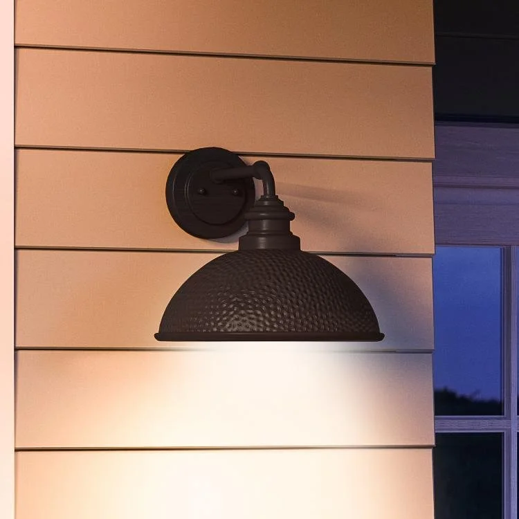 Energy - Efficient Industrial Lighting for Cost - SavingsUHP1176 Hammered Outdoor Wall Light, 10-3/8" x 12", Olde Bronze Finish, Firenze Collection Energy - Efficient Industrial Lighting for Cost - SavingsUHP1176 Hammered Outdoor Wall Light, 10-3/8" x 12", Olde Bronze Finish, Firenze Collection