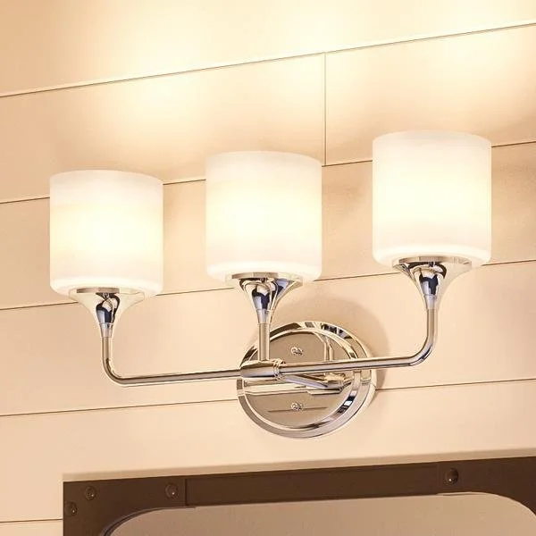 Industrial Lighting with High CRI (Color Rendering Index) for True Color PerceptionUHP2571 Contemporary Bathroom Vanity Light, 11.125"H x 23.875"W, Polished Chrome Finish, Coventry Collection Industrial Lighting with High CRI (Color Rendering Index) for True Color PerceptionUHP2571 Contemporary Bathroom Vanity Light, 11.125"H x 23.875"W, Polished Chrome Finish, Coventry Collection
