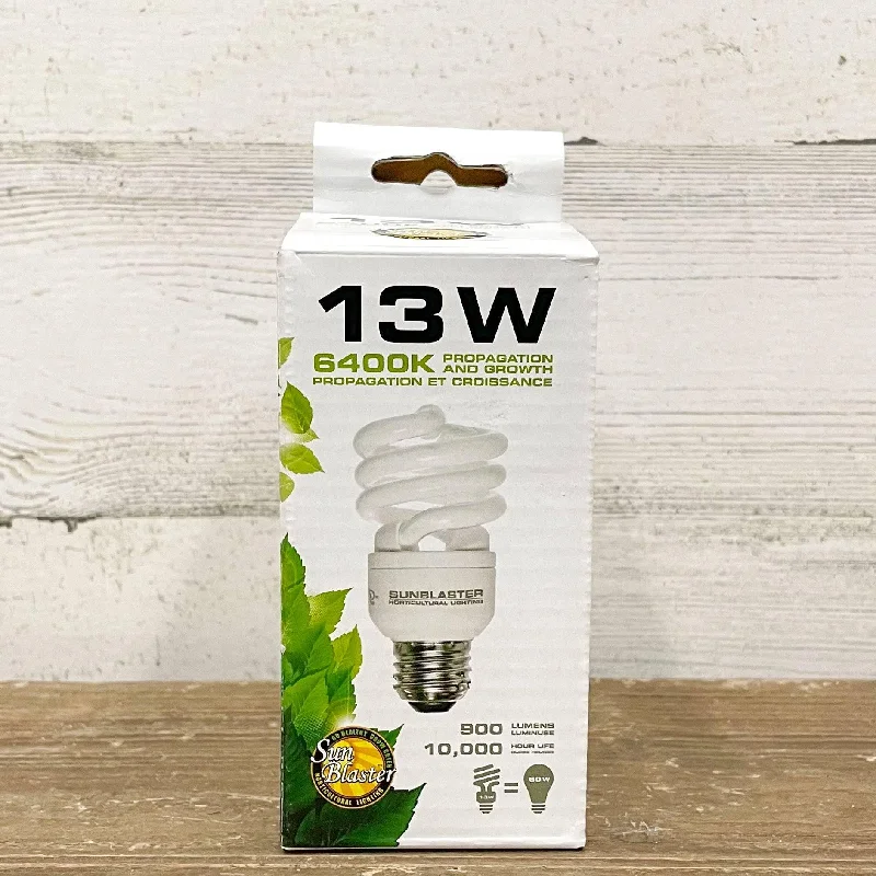 Battery - Operated String Lights for Indoor UseSunBlaster - Grow Light Bulb - 13W 6400K