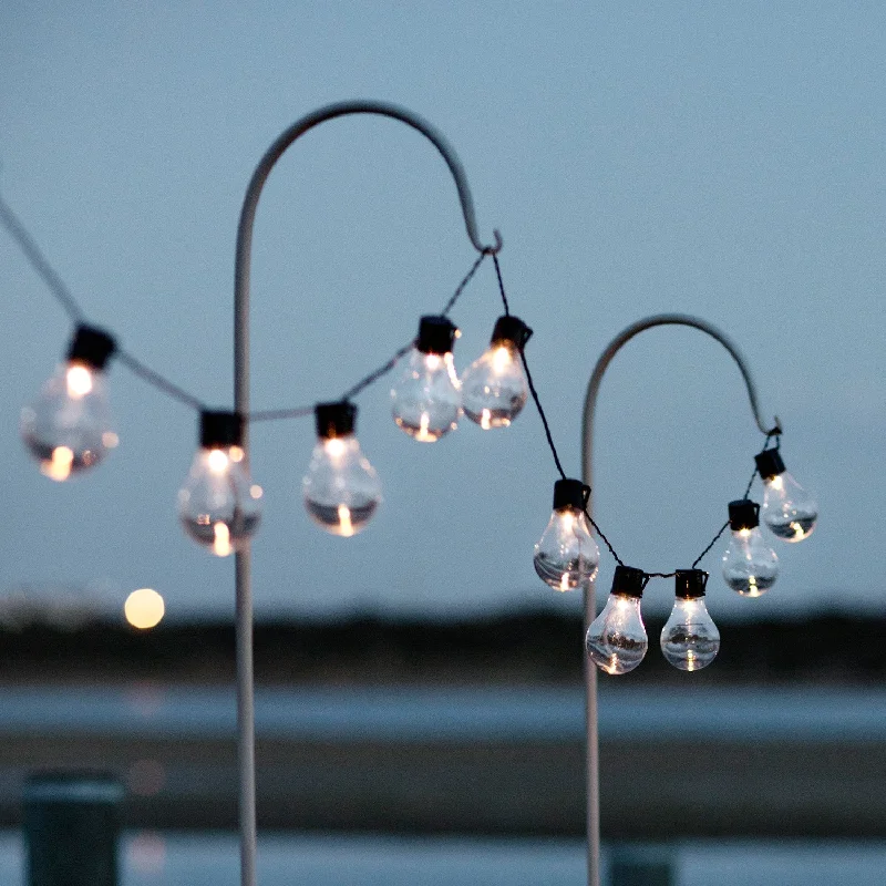 String Lights for Camping Trips20 Warm White Carnival Solar Festoon Lights