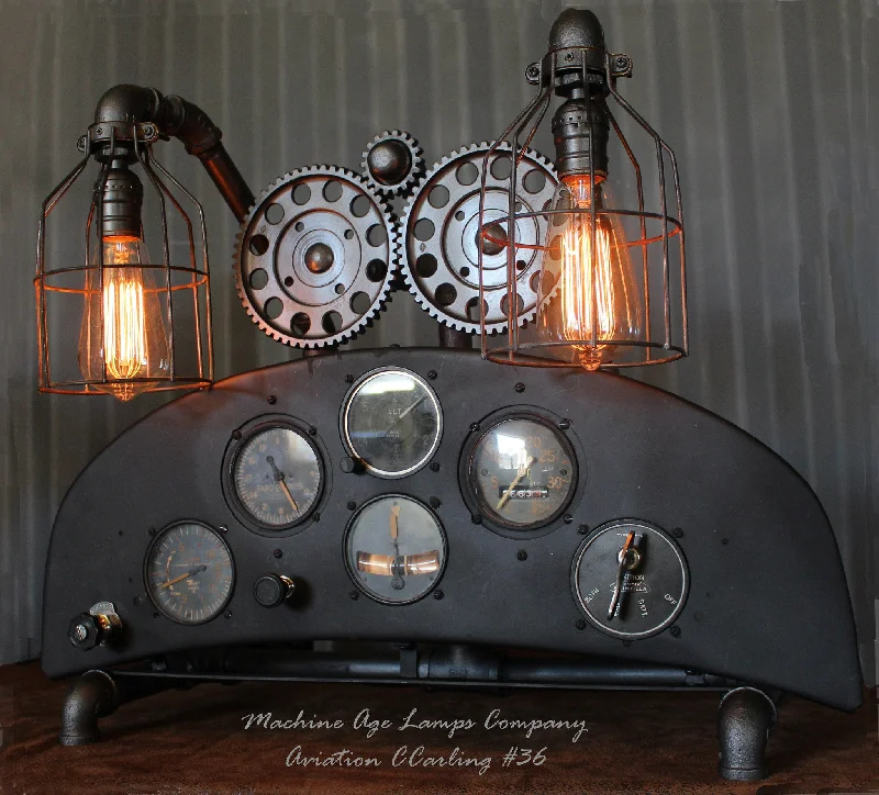 Industrial Emergency Lighting for Safety in FactoriesVintage Aircraft Instrument Control Panel Lamp CC #36 - SOLD Industrial Emergency Lighting for Safety in FactoriesVintage Aircraft Instrument Control Panel Lamp CC #36 - SOLD
