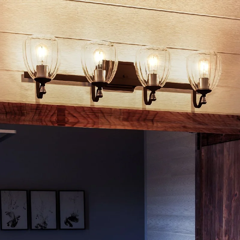 Industrial Lighting for Pharmaceutical ManufacturingUHP2035 Traditional Bathroom Vanity Light, 7.5"H x 32"W, Olde Bronze Finish, Ravenna Collection Industrial Lighting for Pharmaceutical ManufacturingUHP2035 Traditional Bathroom Vanity Light, 7.5"H x 32"W, Olde Bronze Finish, Ravenna Collection