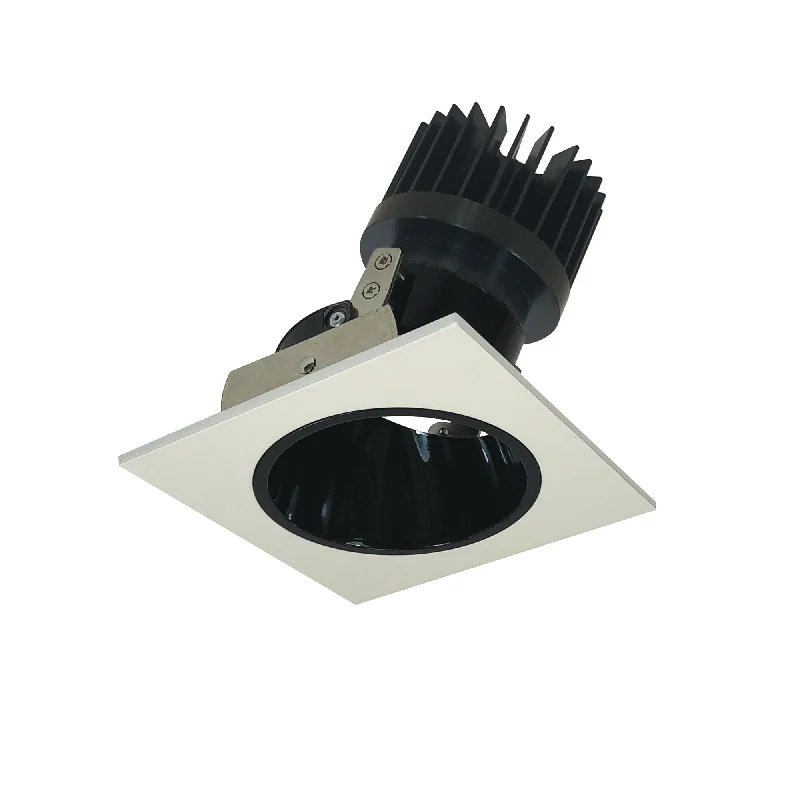 Solar - Powered String Lights for Energy - Saving BackyardsNora Lighting NIO-4SD27XBW/HL 4" Iolite LED Square Adjustable Reflector With Round Aperture, 1500lm/2000lm (varies by housing), 2700K - Black Reflector / White Flange