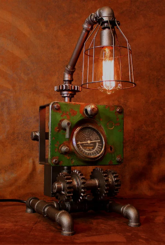 Energy - Efficient Industrial Lighting for Cost - SavingsSteampunk Lamp, John Deere Tractor Dash and Gears Farm - CC13 sold Energy - Efficient Industrial Lighting for Cost - SavingsSteampunk Lamp, John Deere Tractor Dash and Gears Farm - CC13 sold