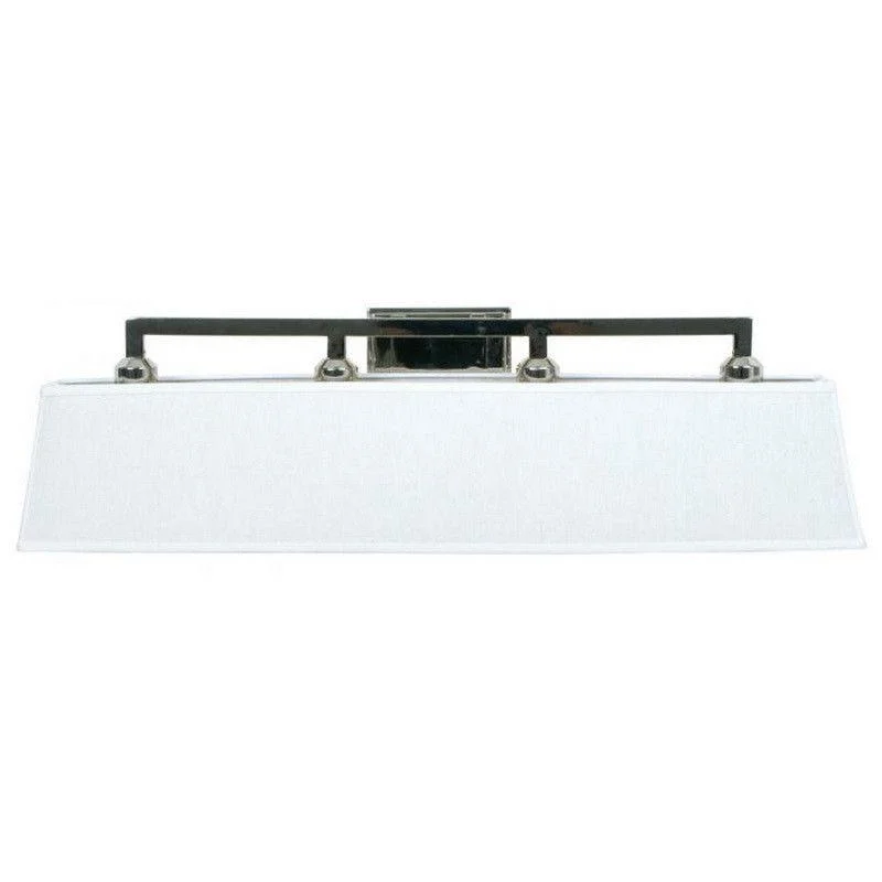 Craftmade Lighting 14133PLN4 Denton Collection Four Light Bath Vanity Wall Mount in Polished Nickel Finish