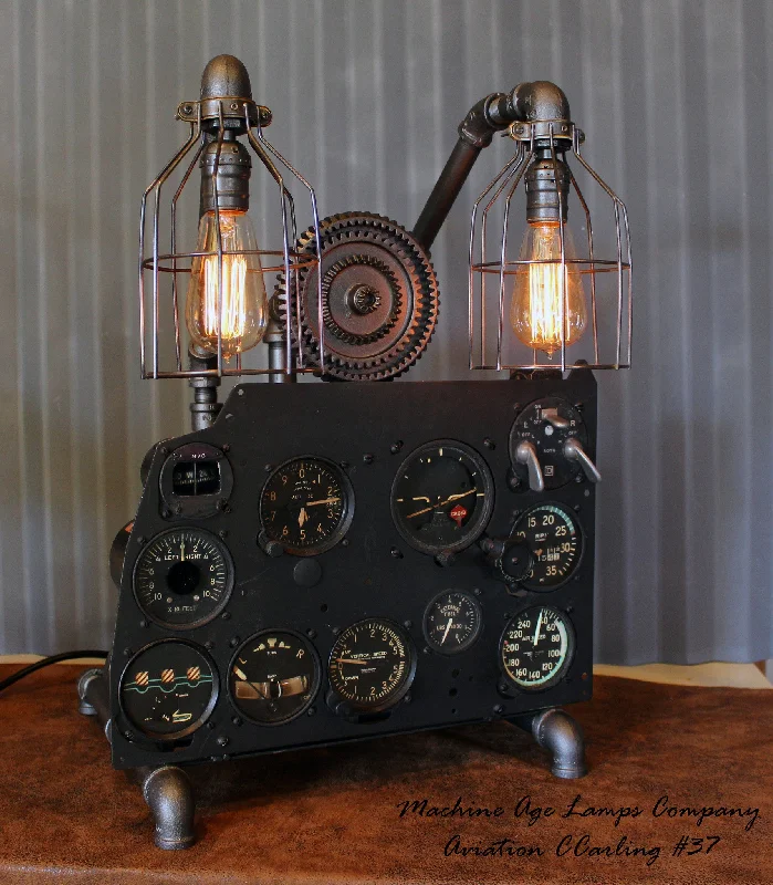 Industrial Wall - Mounted Lighting for Workshop WallsVintage World War II Military Aircraft Instrument Control Panel Lamp CC #37 - SOLD Industrial Wall - Mounted Lighting for Workshop WallsVintage World War II Military Aircraft Instrument Control Panel Lamp CC #37 - SOLD
