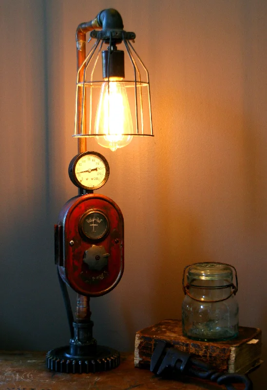 Industrial Lighting for Metal Fabrication ShopsMachine Age Farm Lamp #48 - SOLD