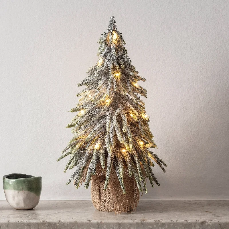 String Lights with Multicolored Bulbs for Festive OccasionsSnowy Mini Tree Micro Light Bundle