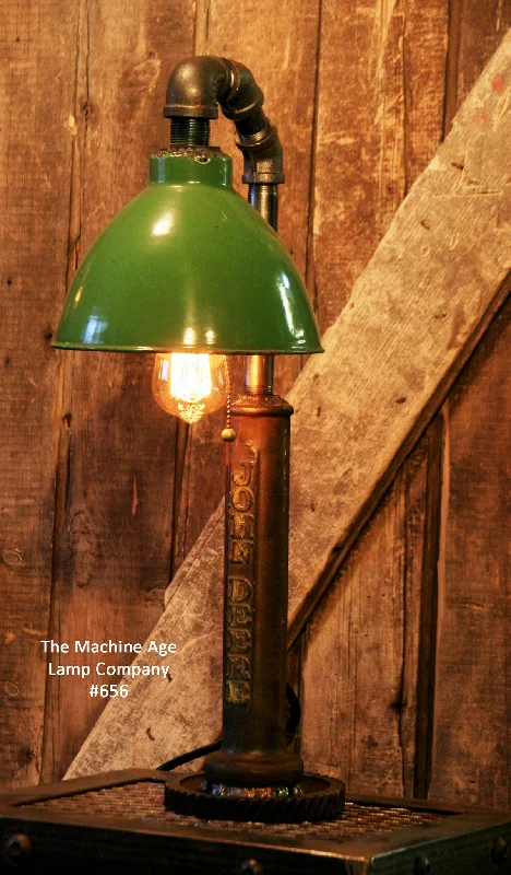 Industrial Lighting for Furniture FactoriesSteampunk Industrial John Deere Farm Tractor Lamp, #656 Sold Industrial Lighting for Furniture FactoriesSteampunk Industrial John Deere Farm Tractor Lamp, #656 Sold