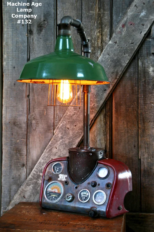 Industrial Lighting for Pharmaceutical ManufacturingSteampunk Lamp, Farmall Tractor Dash, Farm Industrial - #132 - SOLD Industrial Lighting for Pharmaceutical ManufacturingSteampunk Lamp, Farmall Tractor Dash, Farm Industrial - #132 - SOLD
