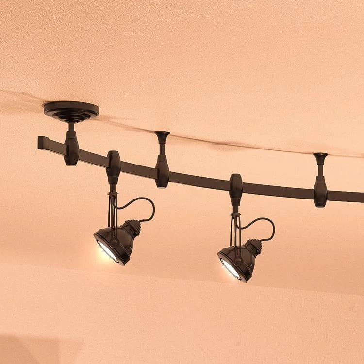 Industrial Flood Lighting for Outdoor Loading DocksUQL3010 Modern Track Light, 11.5"H x 5"W, Estate Bronze Finish, Perth Collection