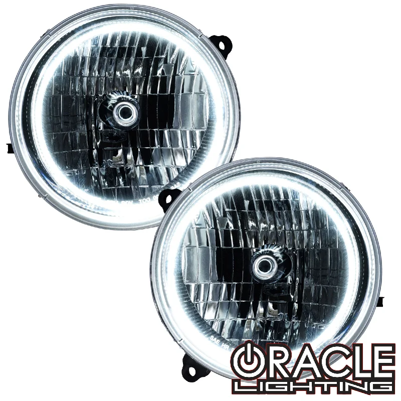 ORACLE Lighting 2005-2007 Jeep Liberty Pre-Assembled Halo Headlights