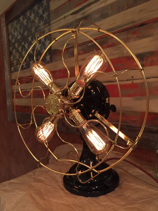 Color - Tunable Industrial Lighting for Special ApplicationsSteampunk Industrial Antique 1916 General Electric Fan Lamp #DC13 Color - Tunable Industrial Lighting for Special ApplicationsSteampunk Industrial Antique 1916 General Electric Fan Lamp #DC13