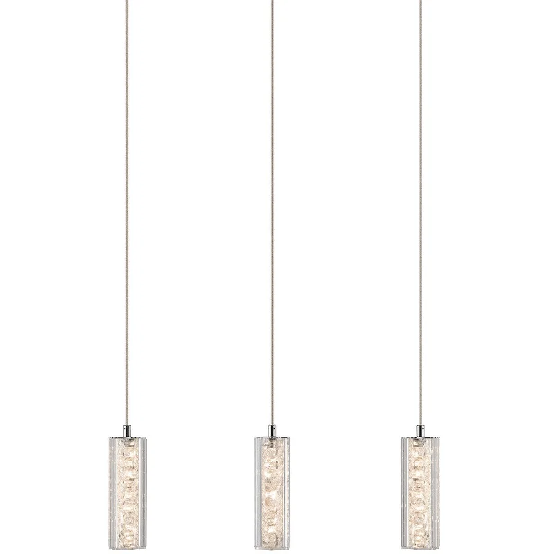 Elan by Kichler Lighting 83008 Neruda Collection Three Light Hanging Pendant Chandelier in Polished Chrome Finish Elan by Kichler Lighting 83008 Neruda Collection Three Light Hanging Pendant Chandelier in Polished Chrome Finish