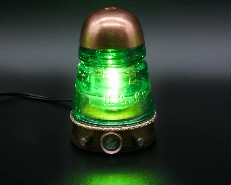 Industrial Flood Lighting for Outdoor Loading DocksSteampunk Turquoise "Beehive" Glass Insulator Lamp, Aluminum Base, Industrial Lighting, Man Cave Deco, Neo Victorian Lamp design, Cyberpunk Lamp Industrial Flood Lighting for Outdoor Loading DocksSteampunk Turquoise "Beehive" Glass Insulator Lamp, Aluminum Base, Industrial Lighting, Man Cave Deco, Neo Victorian Lamp design, Cyberpunk Lamp