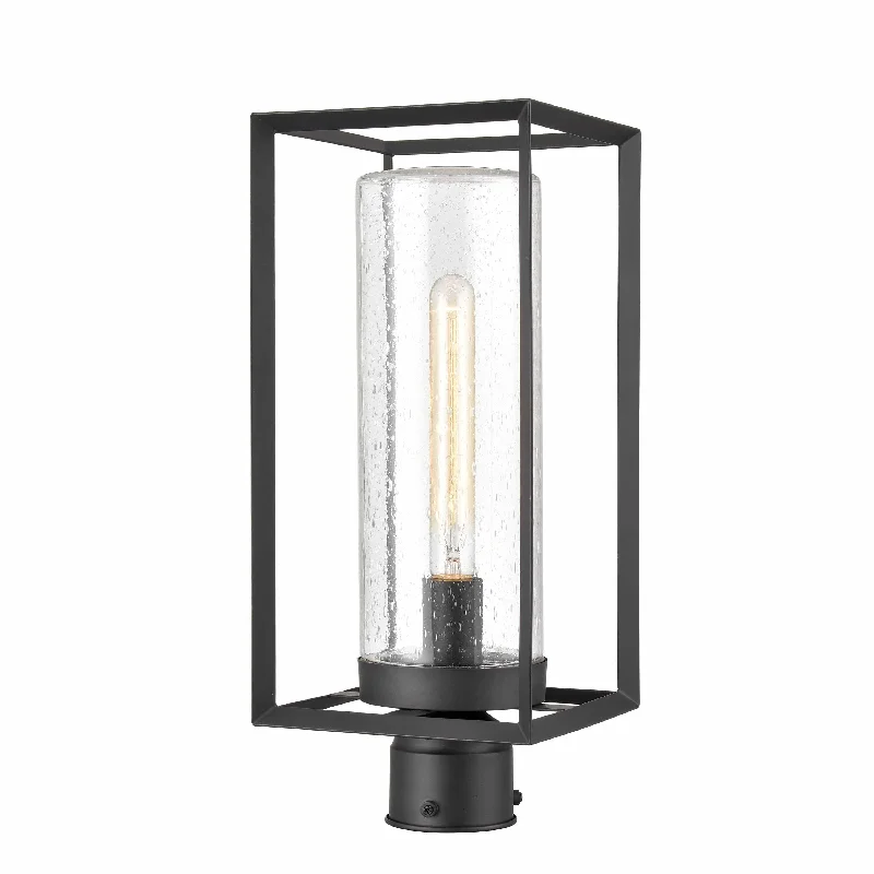 Industrial Pendant Lighting for Machine ShopsWheatland Outdoor Post Top Lantern - Powder Coat Black - Clear Seeded Glass - 7.5in. Diameter - E26 Medium Base Industrial Pendant Lighting for Machine ShopsWheatland Outdoor Post Top Lantern - Powder Coat Black - Clear Seeded Glass - 7.5in. Diameter - E26 Medium Base