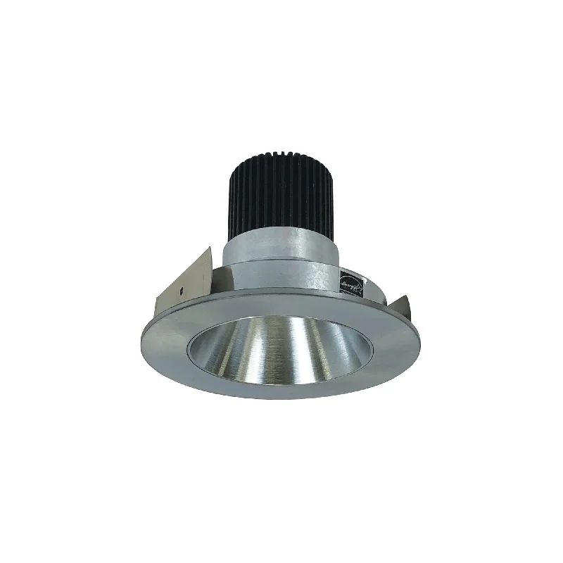 Battery - Operated String Lights for Indoor UseNora Lighting NIO-4RNDC40XNN/10 4" Iolite LED Round Reflector, 1000lm / 14W, 4000K - Natural Metal Reflector / Natural Metal Flange