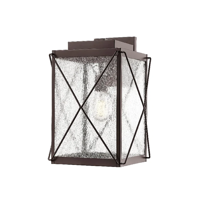 Industrial Area Lighting for Large Open SpacesRobinson Outdoor Wall Sconce - Powder Coat Bronze - Clear Seeded Glass - 13in. Extension - E26 Medium Base Industrial Area Lighting for Large Open SpacesRobinson Outdoor Wall Sconce - Powder Coat Bronze - Clear Seeded Glass - 13in. Extension - E26 Medium Base
