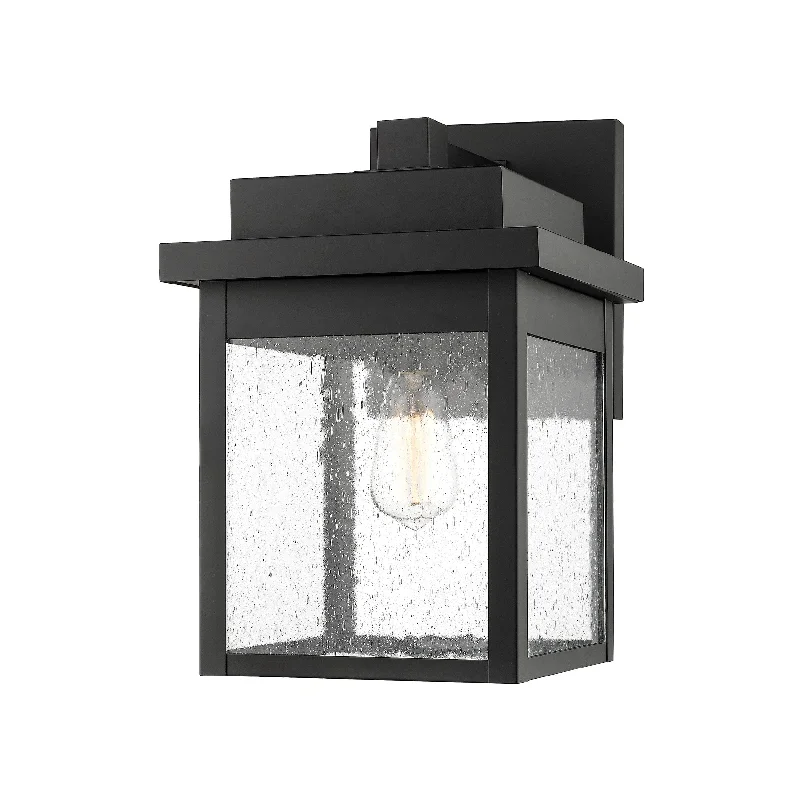 Industrial Emergency Lighting for Safety in FactoriesBelle Chasse Outdoor Wall Sconce - Powder Coat Black - Clear Seeded Glass - 18in. Extension - E26 Medium Base Industrial Emergency Lighting for Safety in FactoriesBelle Chasse Outdoor Wall Sconce - Powder Coat Black - Clear Seeded Glass - 18in. Extension - E26 Medium Base