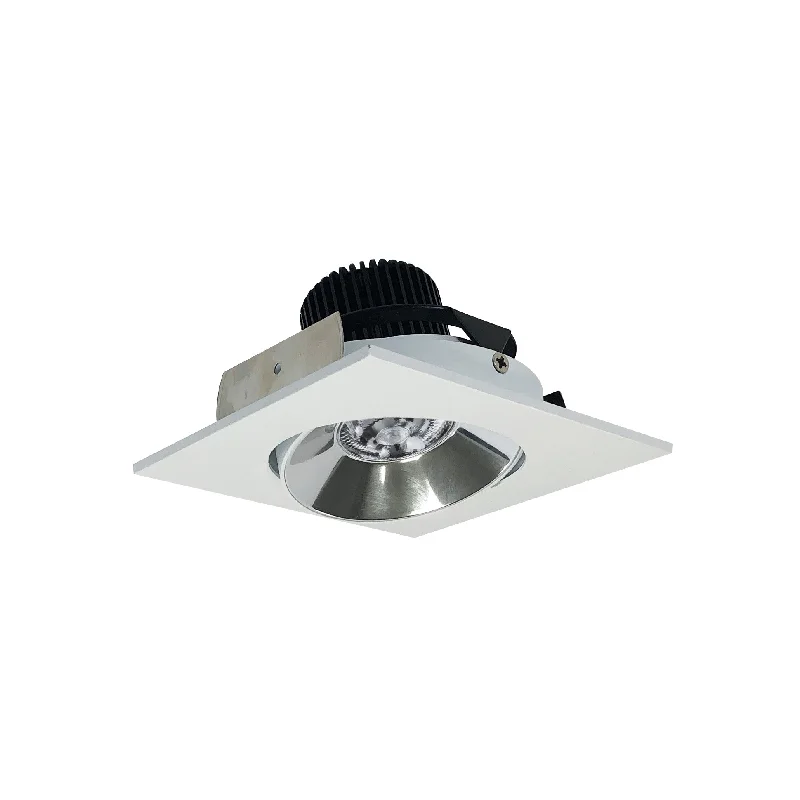 String Lights for Restaurant Outdoor SeatingNora Lighting NIO-4SC40QCMPW 4" Iolite LED Square Adjustable Cone Reflector, 10-Degree Optic, 800lm / 12W, 4000K - Specular Clear Reflector / Matte Powder White Flange String Lights for Restaurant Outdoor SeatingNora Lighting NIO-4SC40QCMPW 4" Iolite LED Square Adjustable Cone Reflector, 10-Degree Optic, 800lm / 12W, 4000K - Specular Clear Reflector / Matte Powder White Flange