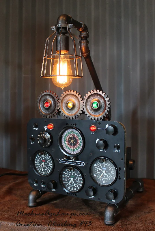 High - Bay LED Industrial Lighting for WarehousesVintage Industrial Instrument Aeronautical & Nautical Navigation Control Panel Lamp #CC44 - SOLD High - Bay LED Industrial Lighting for WarehousesVintage Industrial Instrument Aeronautical & Nautical Navigation Control Panel Lamp #CC44 - SOLD