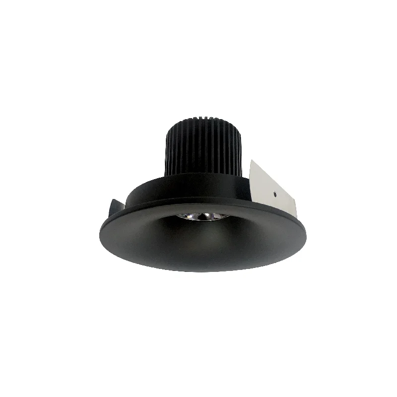String Lights for Nursery Room DecorNora Lighting NIO-4RNB30QBB 4" Iolite LED Round Bullnose, 10-Degree Optic, 800lm / 12W, 3000K - Black